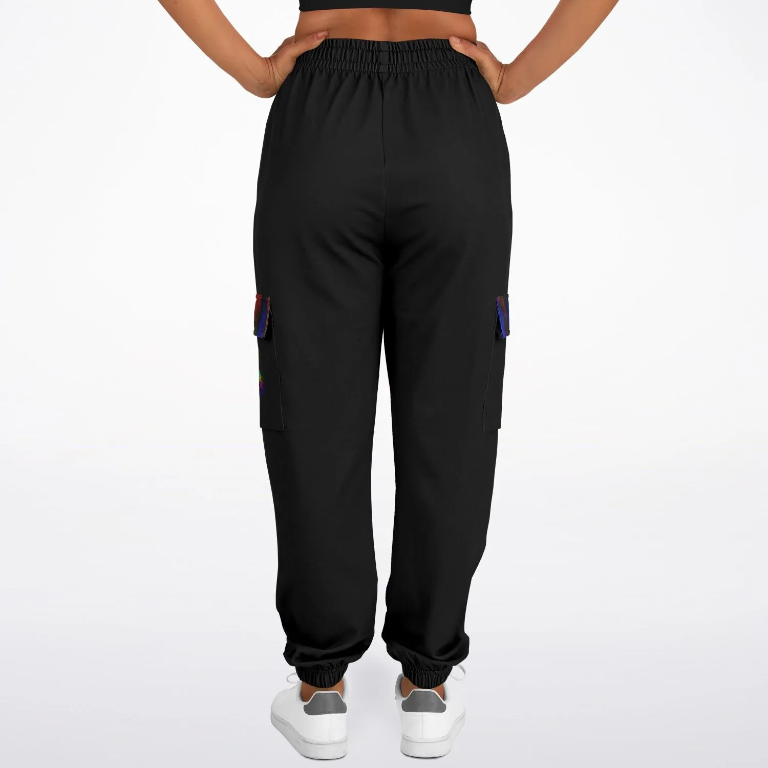 I AM HEBREW 01-01 Designer Athletic Cargo Unisex Sweatpants