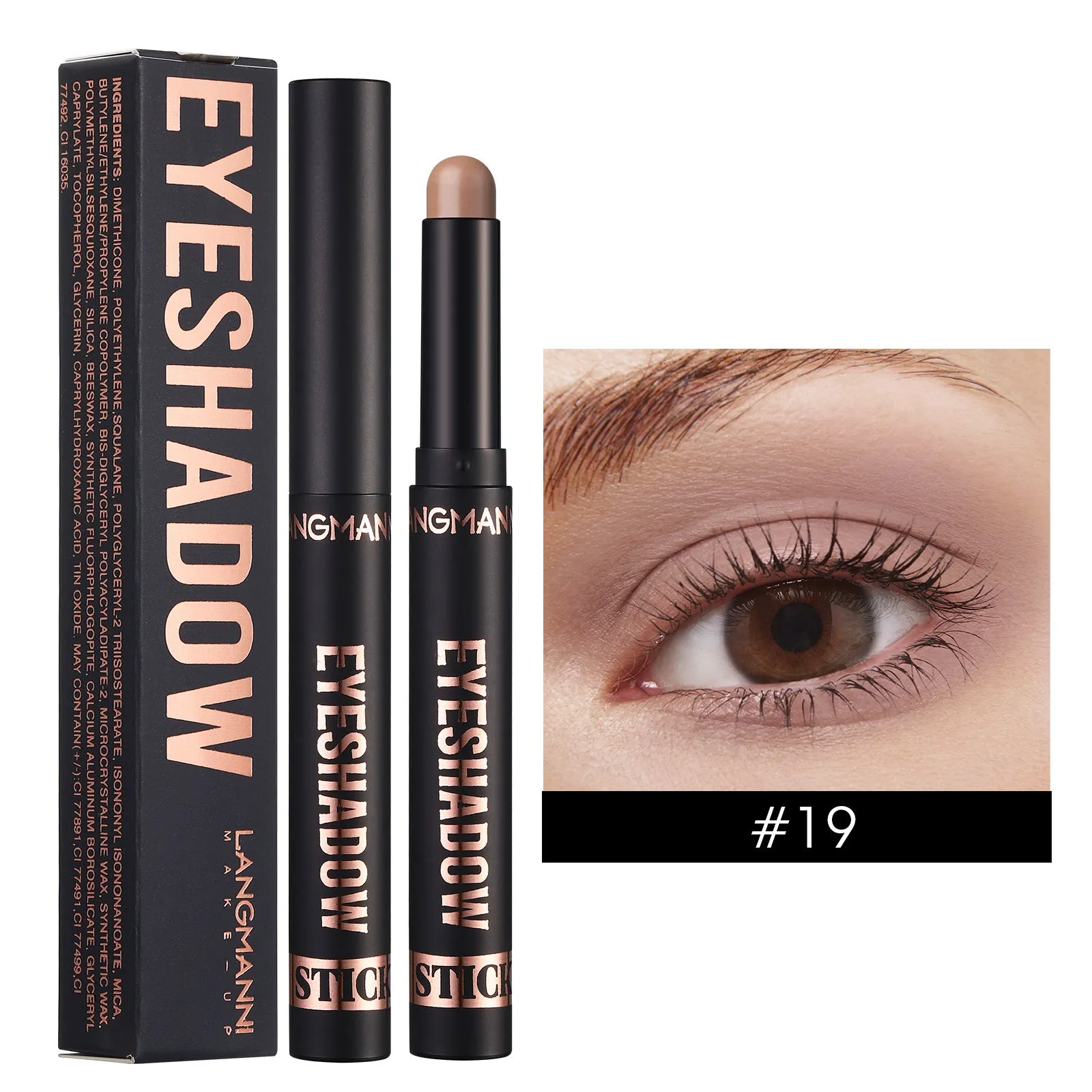 Waterproof Eye Shadow Stick – Shimmer & Matte Finish