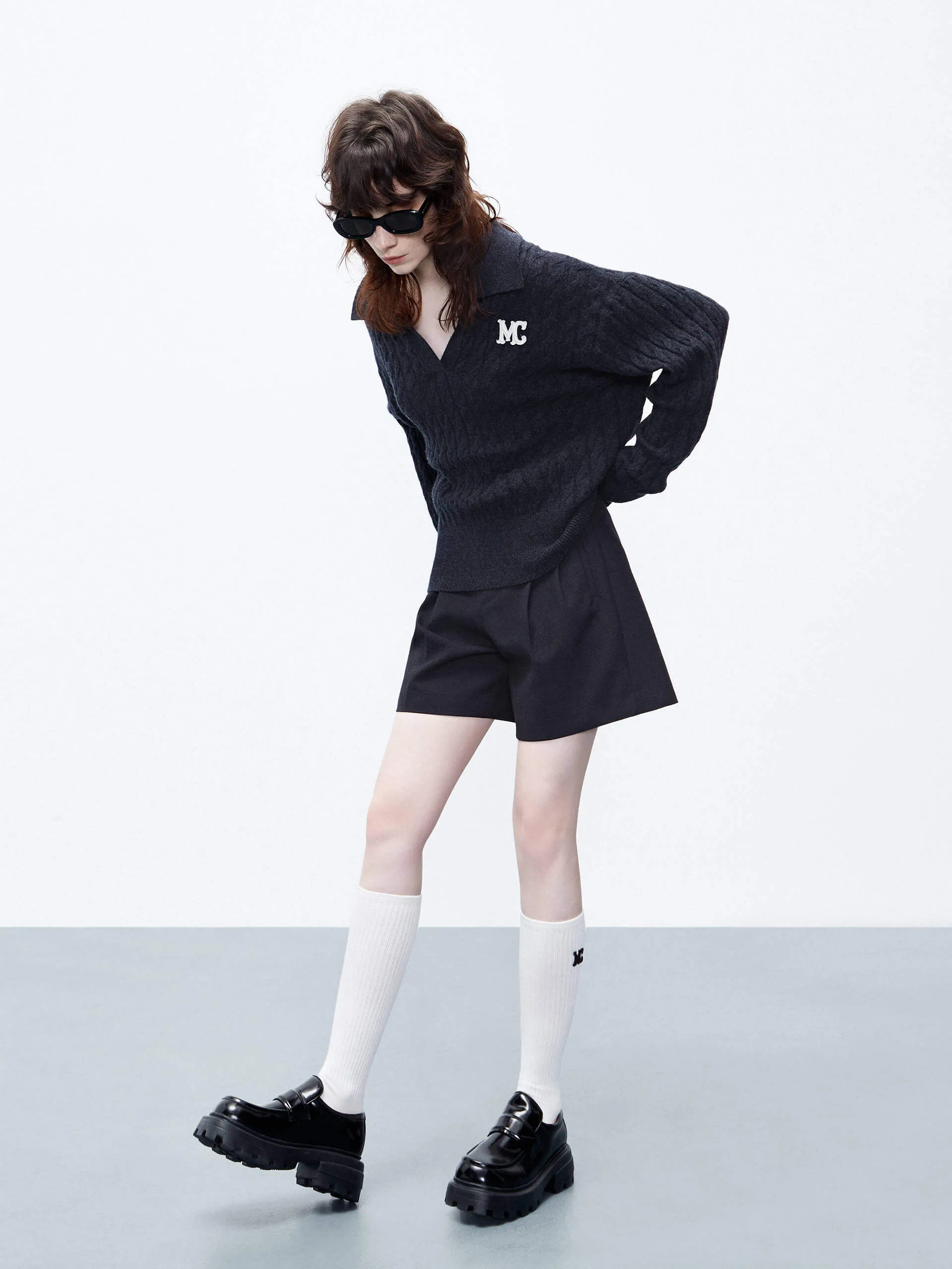 Wool Tailored Shorts